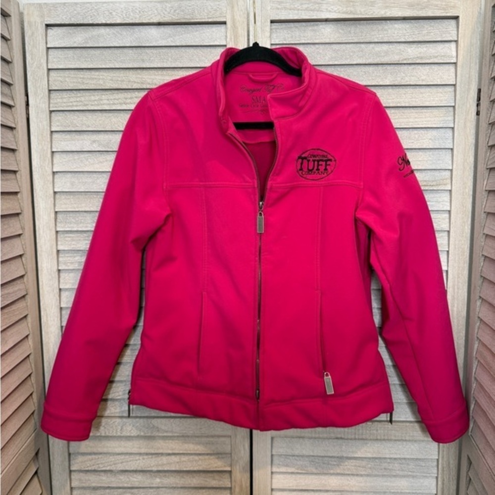 Cowgirl Tuff Western Jacket Pink Size S Women’s